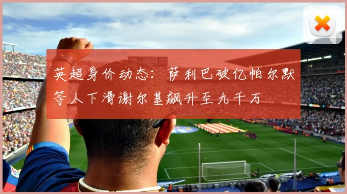 英超身价动态：萨利巴破亿帕尔默等人下滑谢尔基飙升至九千万