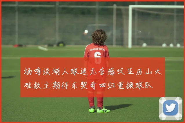 杨鸣谈湖人球迷无奈感叹亚历山大难救主期待东契奇回归重振球队