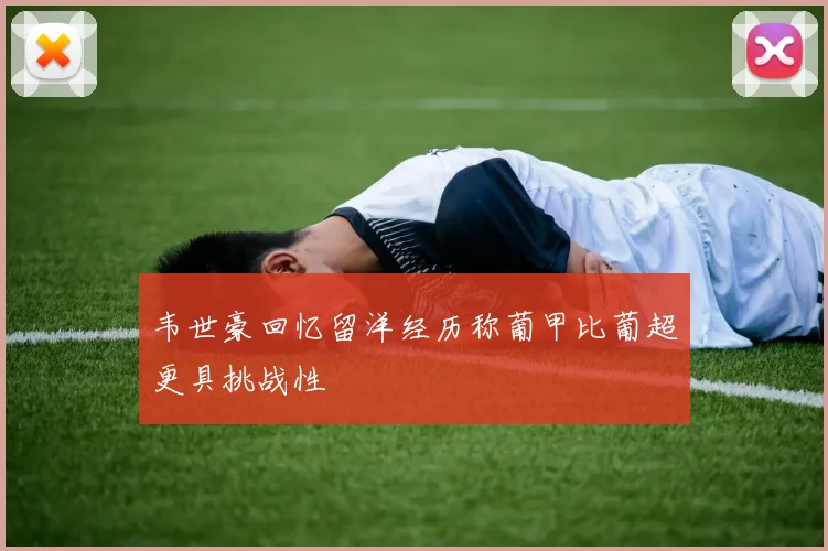 韦世豪回忆留洋经历称葡甲比葡超更具挑战性
