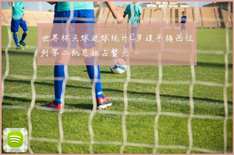 世界杯点球进球统计C罗追平梅西位列第二凯恩独占鳌头
